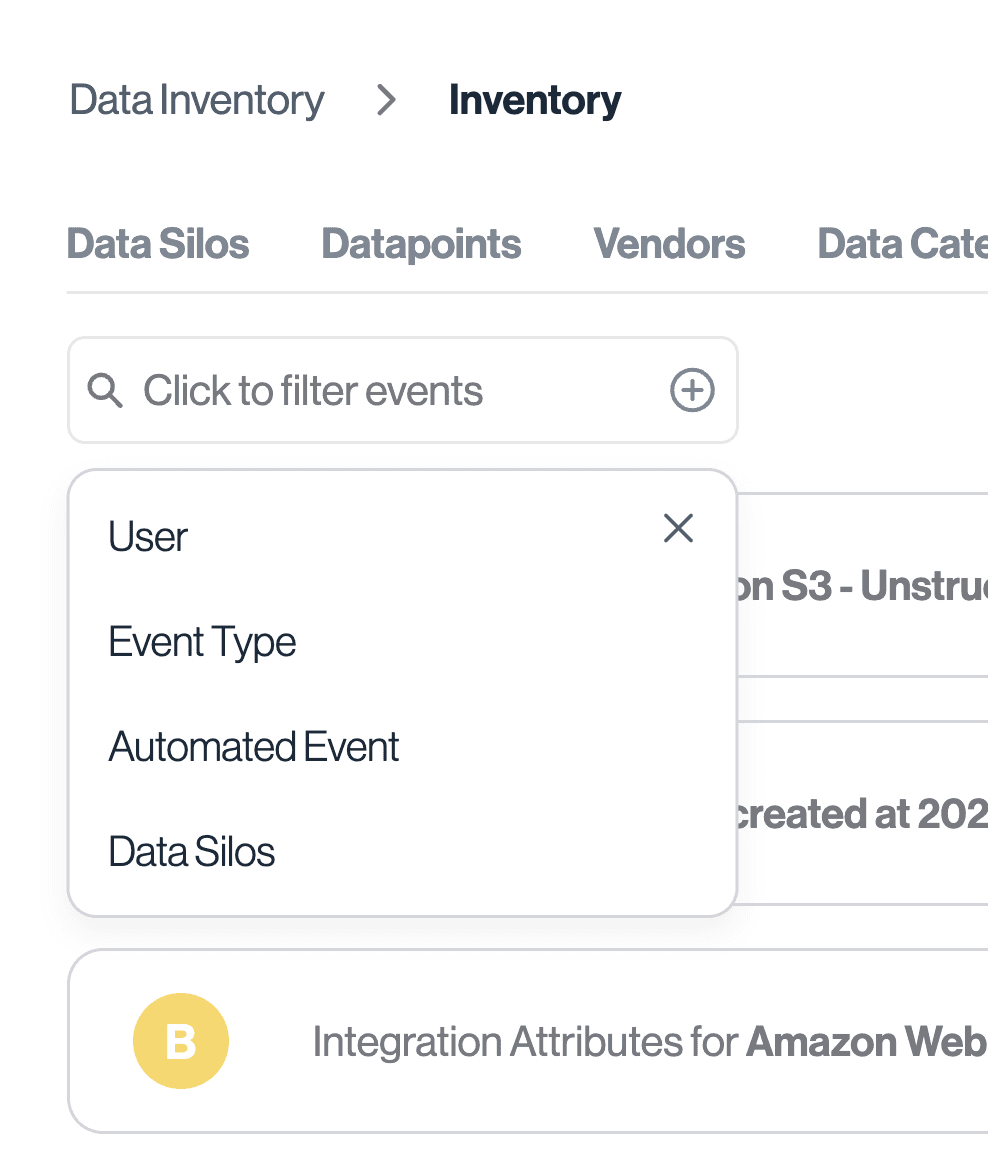 Filter audit trail