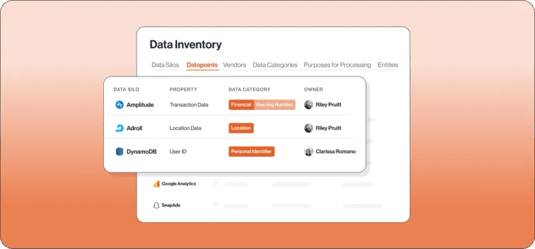 Generate your first Transcend ROPA report