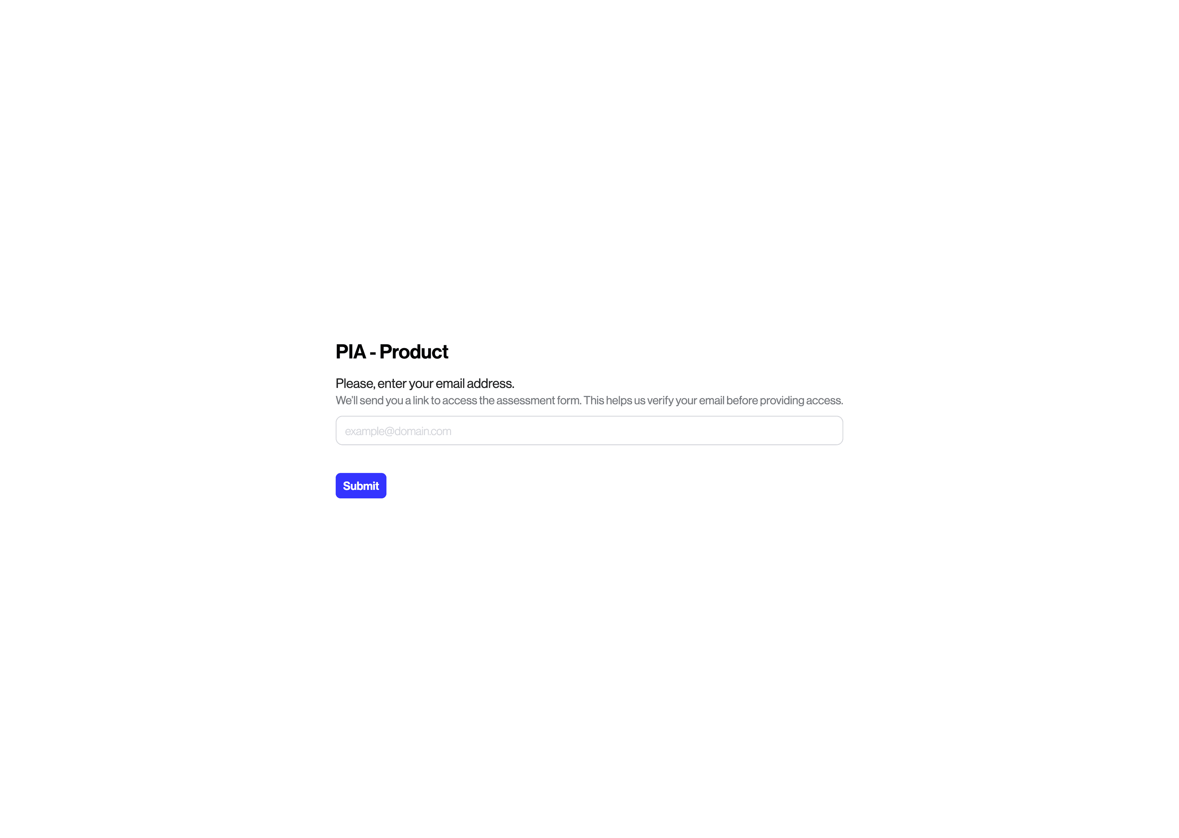 Copy Link Functionality email validation step