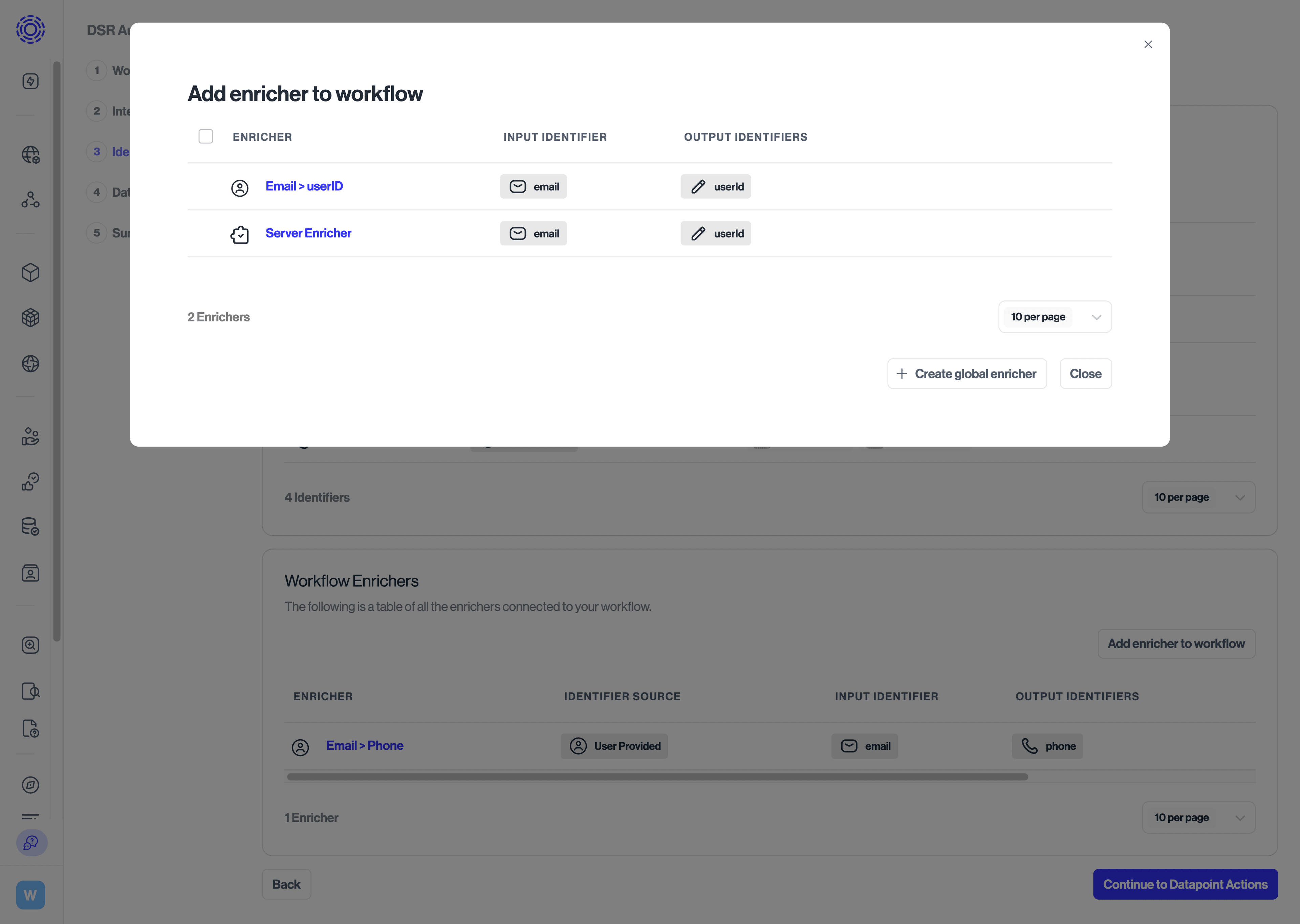 Add Enricher to Workflow