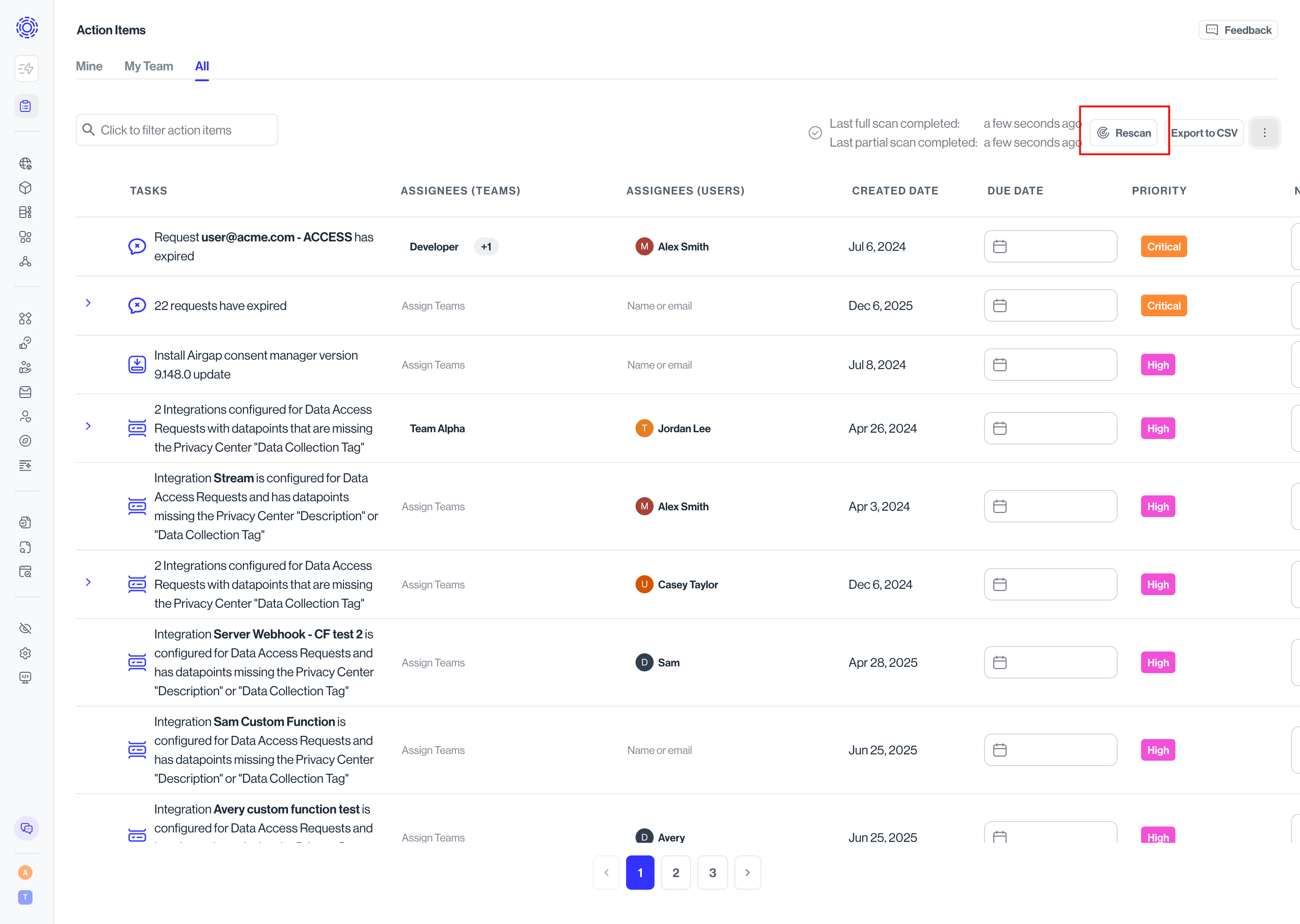 Manage Organization Notifications