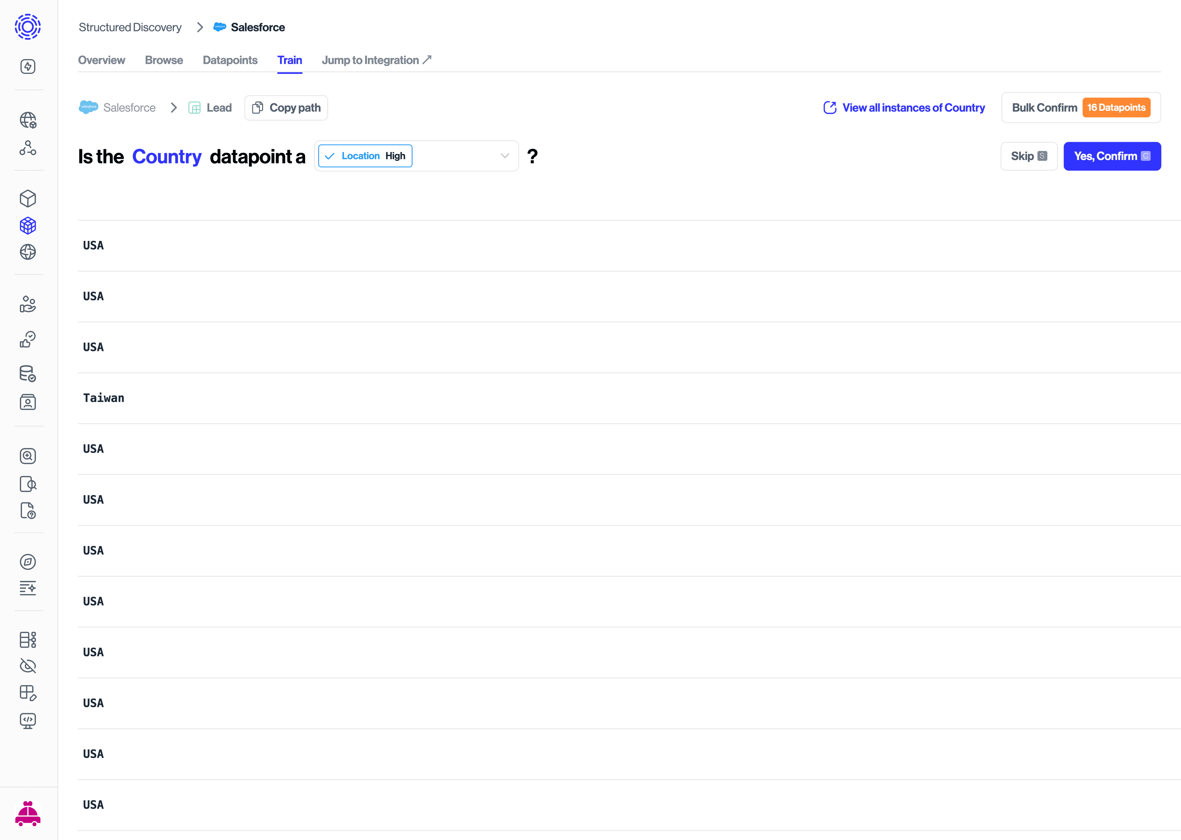 Location classification