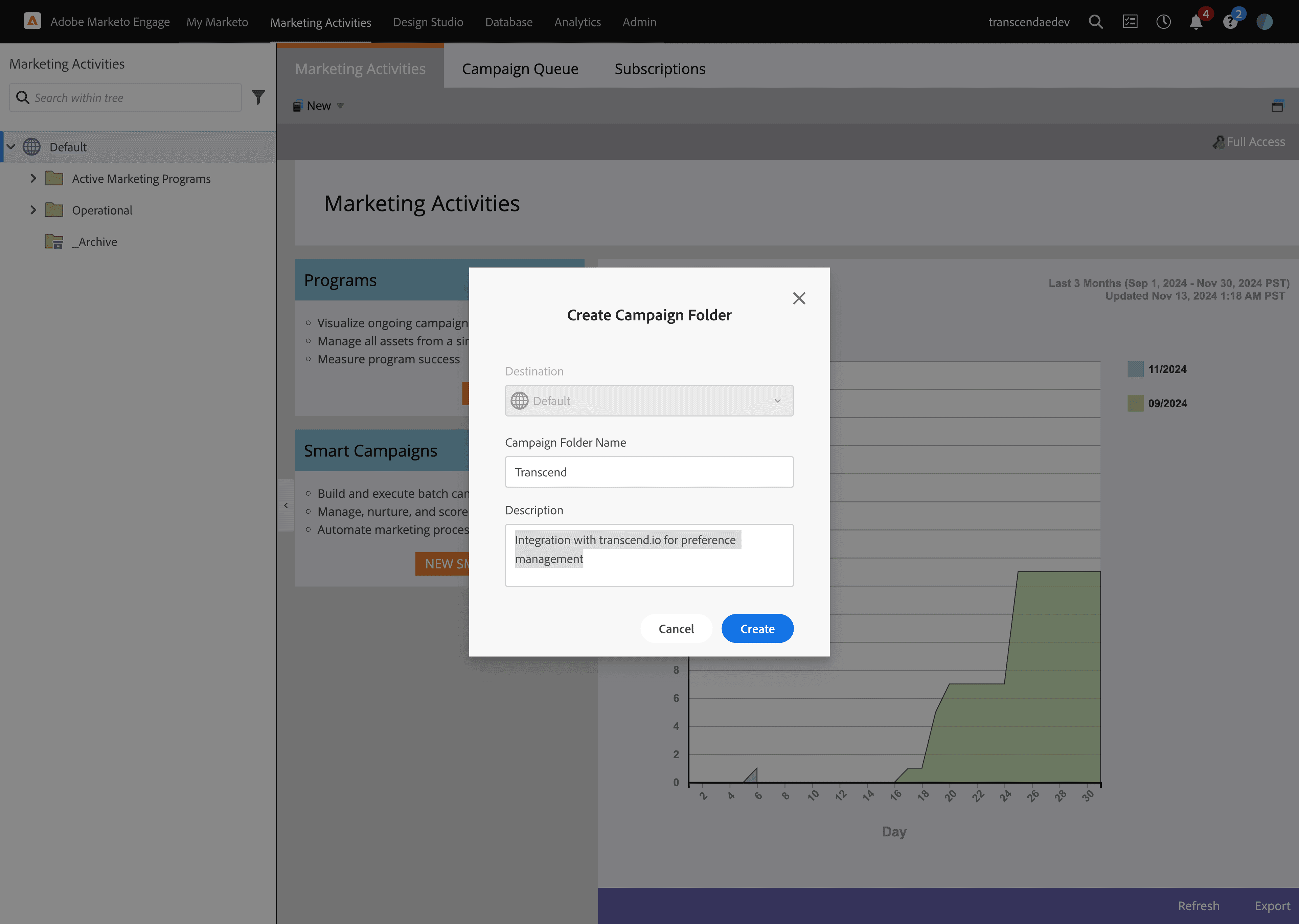 Name and save the Camaign folder