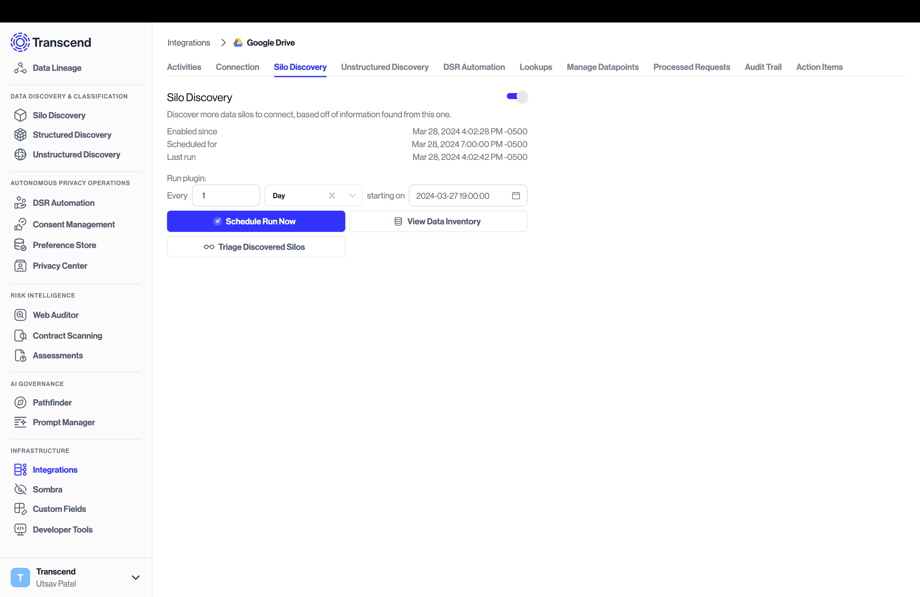Google Drive system discovery